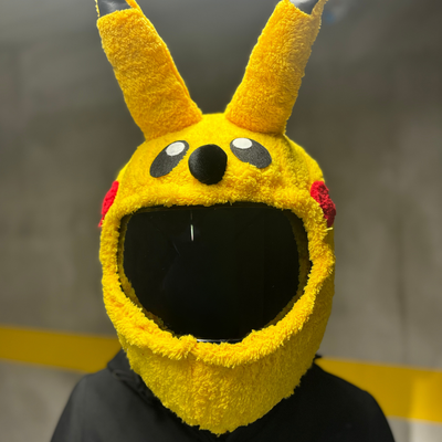 Pikachu Peluş Kask Kılıfı
