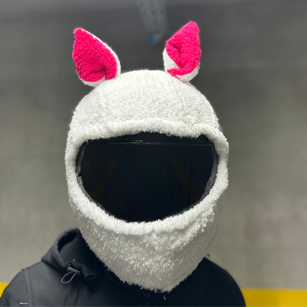 She Rabbit Peluş Kask Kılıfı