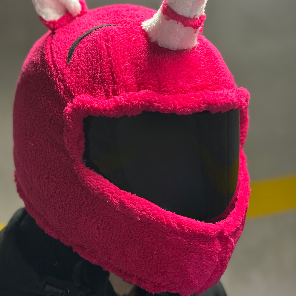 Unicorn Peluş Kask Kılıfı