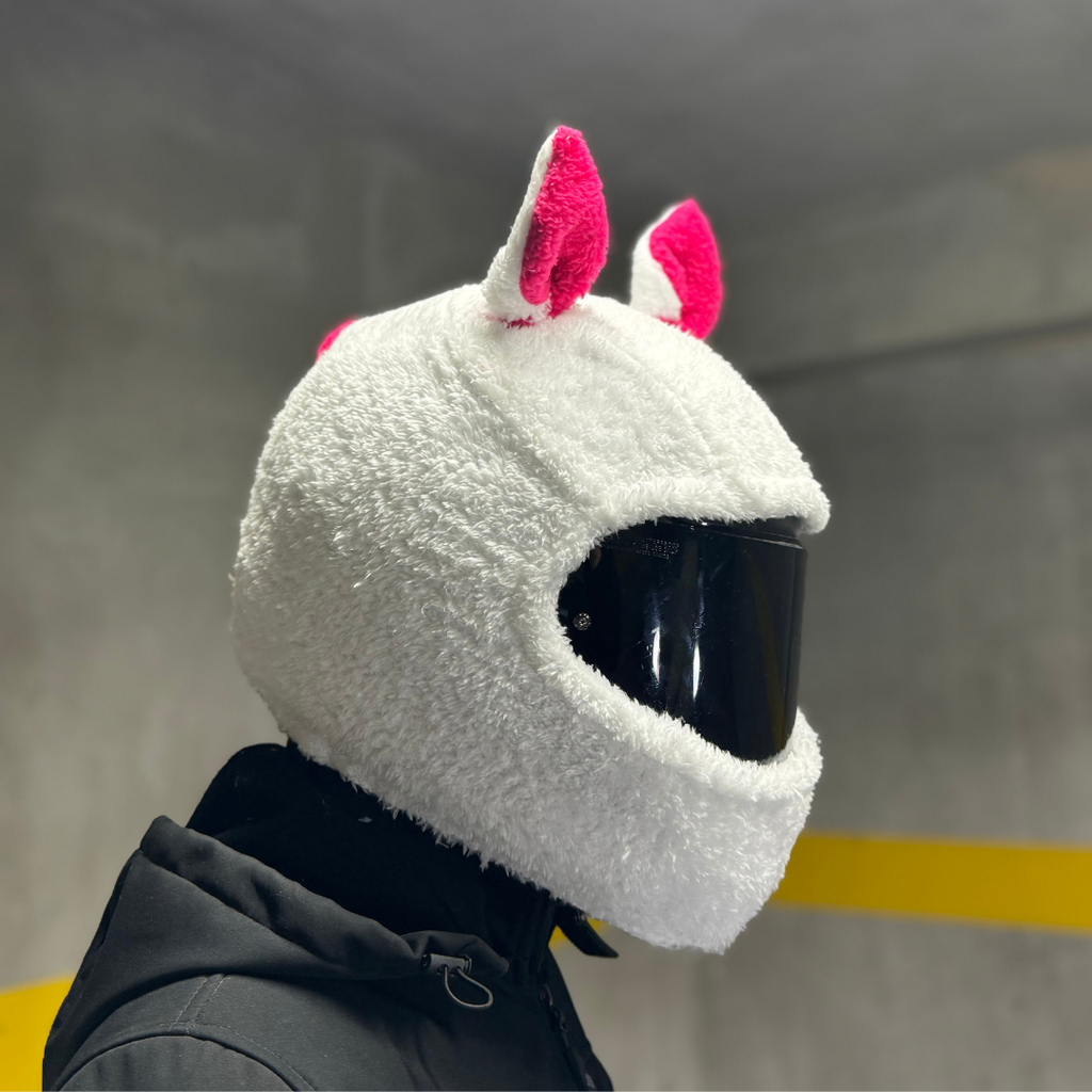She Rabbit Peluş Kask Kılıfı