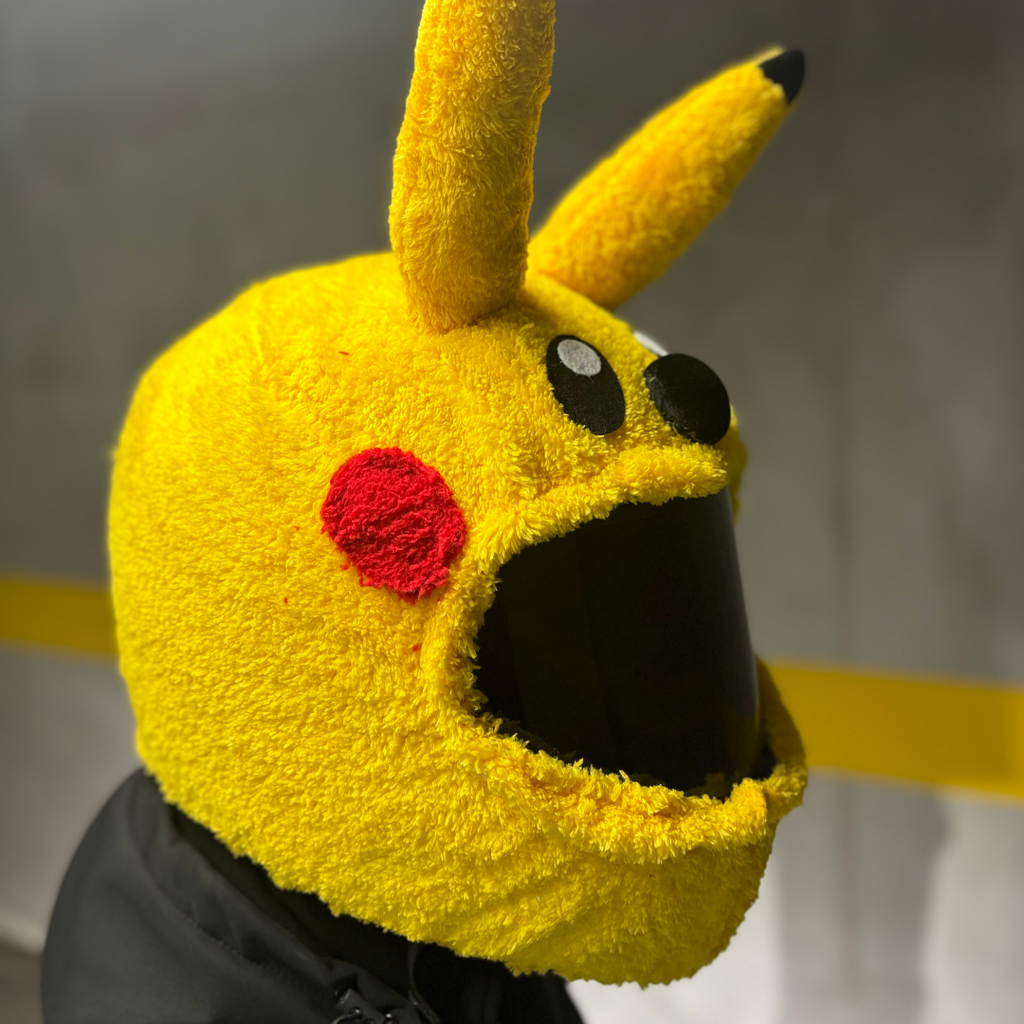 Pikachu Peluş Kask Kılıfı