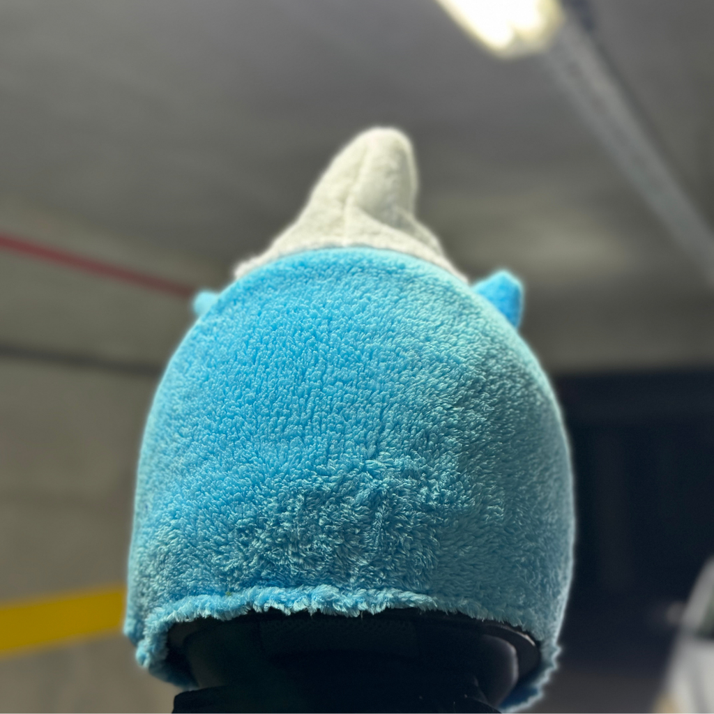 Şirinler Peluş Kask Kılıfı